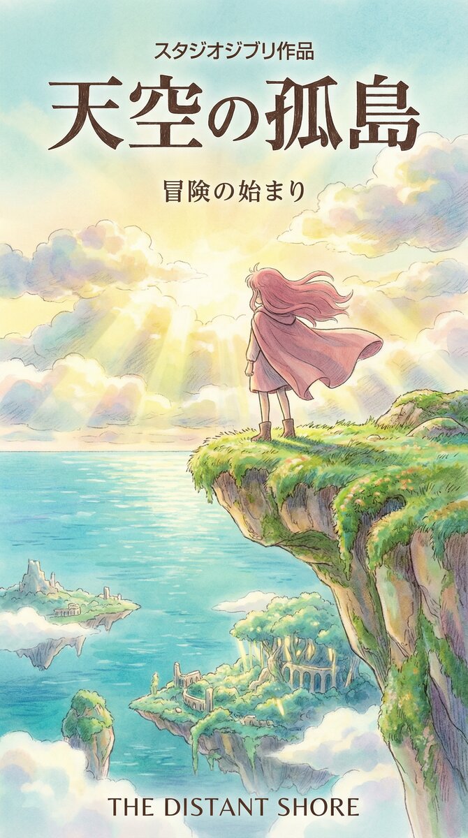 《天空之岛》高清动画视频海报